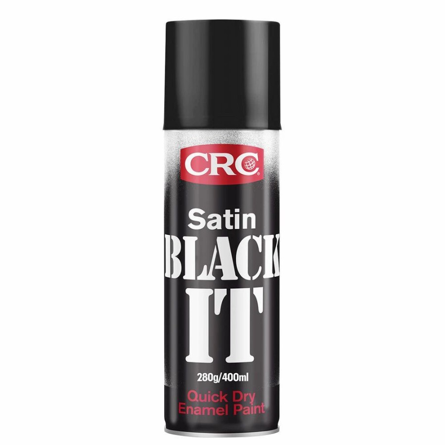 Automotive & Specialty Paints * | Crc Black It Satin 400G