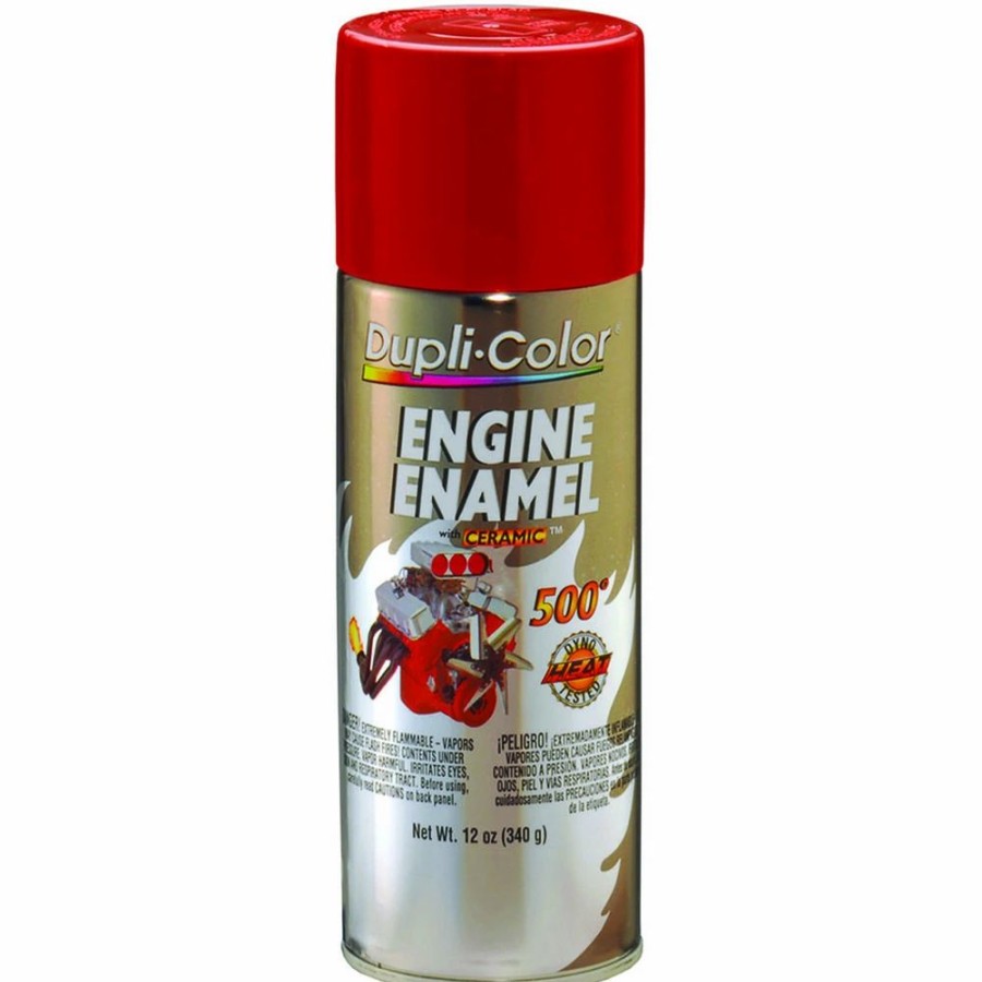 Automotive & Specialty Paints * | Dupli-Color Engine Enamel Aerosol Paint Ford Red 340G