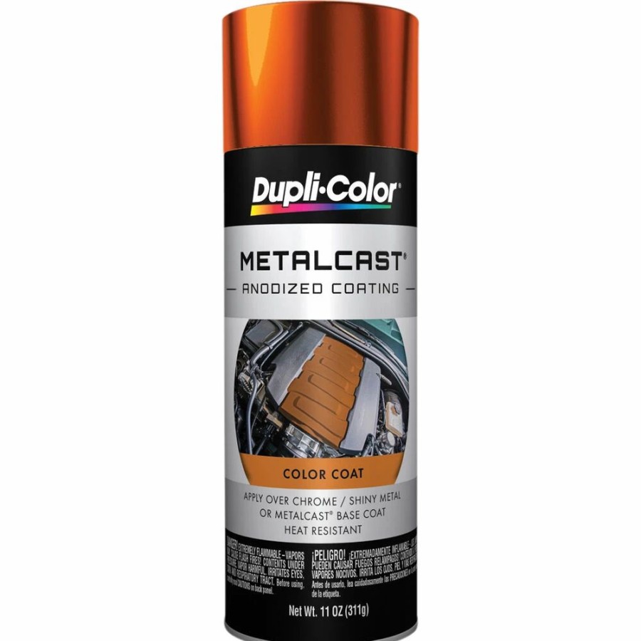 Automotive & Specialty Paints * | Dupli-Color Metalcast Aerosol Paint Enamel Orange Anodised 311G