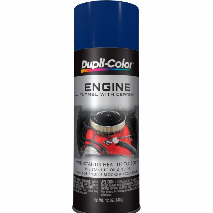 Automotive & Specialty Paints * | Dupli-Color Engine Enamel Aerosol Paint Ford Dark Blue 340G