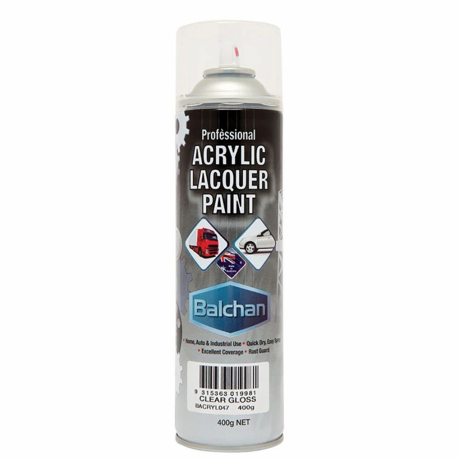 Automotive & Specialty Paints * | Balchan Acrylic Paint Gloss Clear 400G