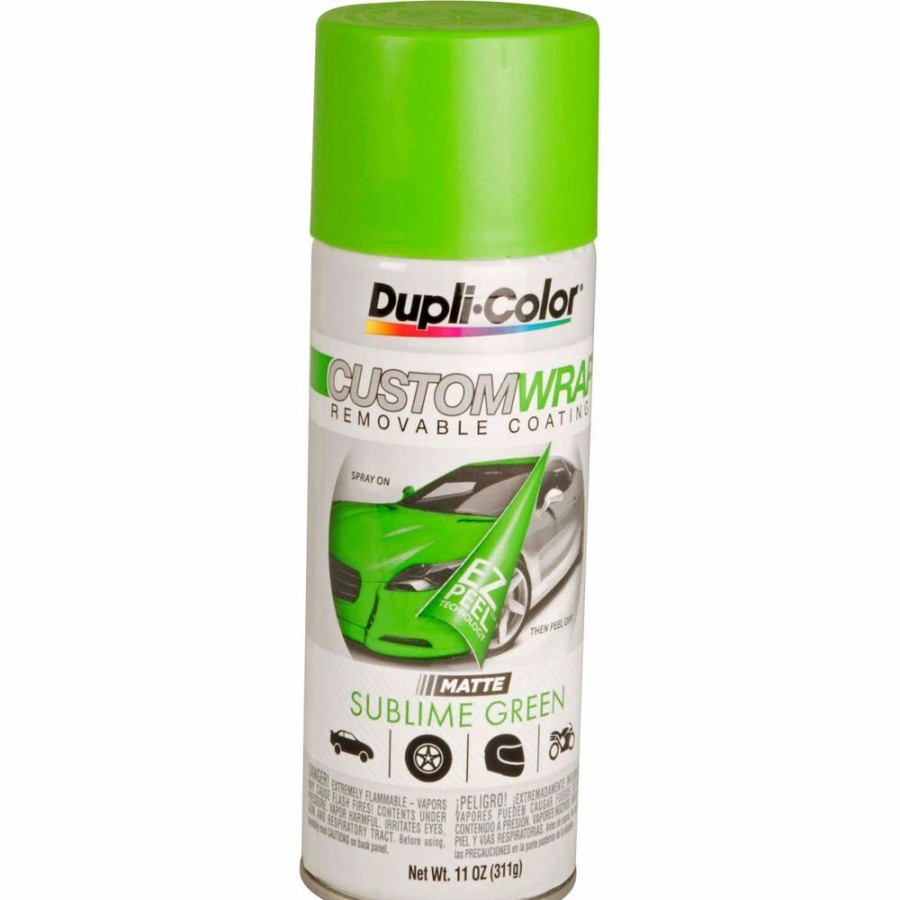 Automotive & Specialty Paints * | Dupli-Color Aerosol Paint Custom Wrap, Matte Sublime Green 311G