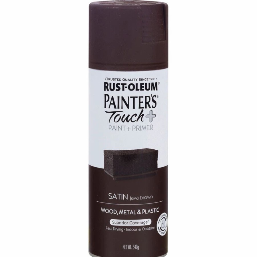 Automotive & Specialty Paints * | Rust-Oleum Rustoleum Aerosol Paint Painters Touch Plus, Java Brown