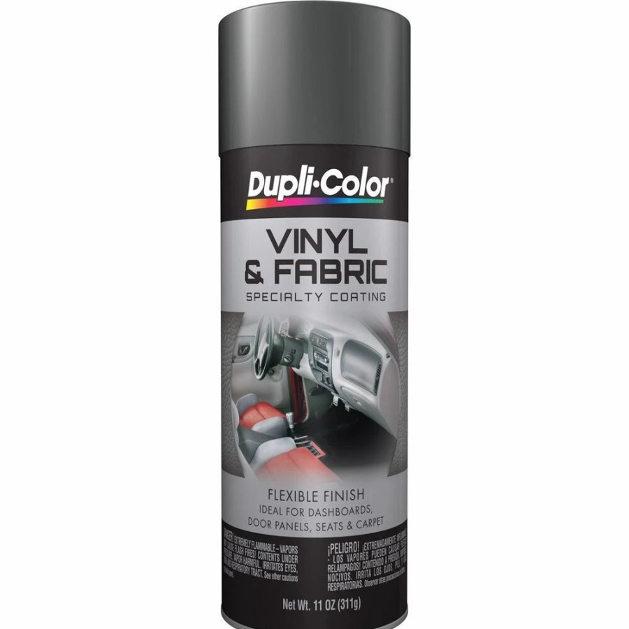 Automotive & Specialty Paints * | Dupli-Color Vinyl And Fabric Paint Aerosol Paint, Charcoal Grey 311G