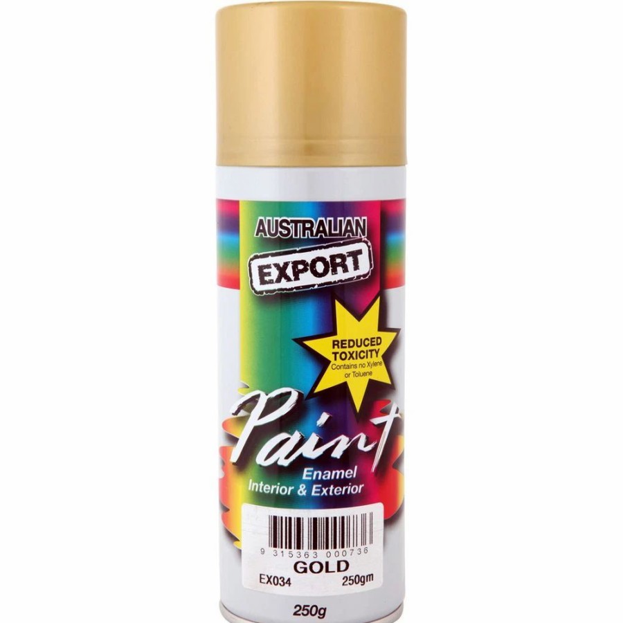 Automotive & Specialty Paints * | Export Aerosol Paint Enamel, Gold 250G