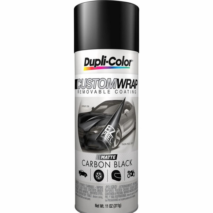 Automotive & Specialty Paints * | Dupli-Color Aerosol Paint Custom Wrap, Matte Carbon Black 311G