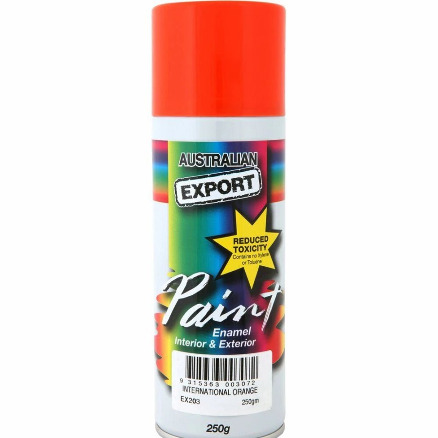 Automotive & Specialty Paints * | Export Aerosol Paint Enamel, International Orange 250G