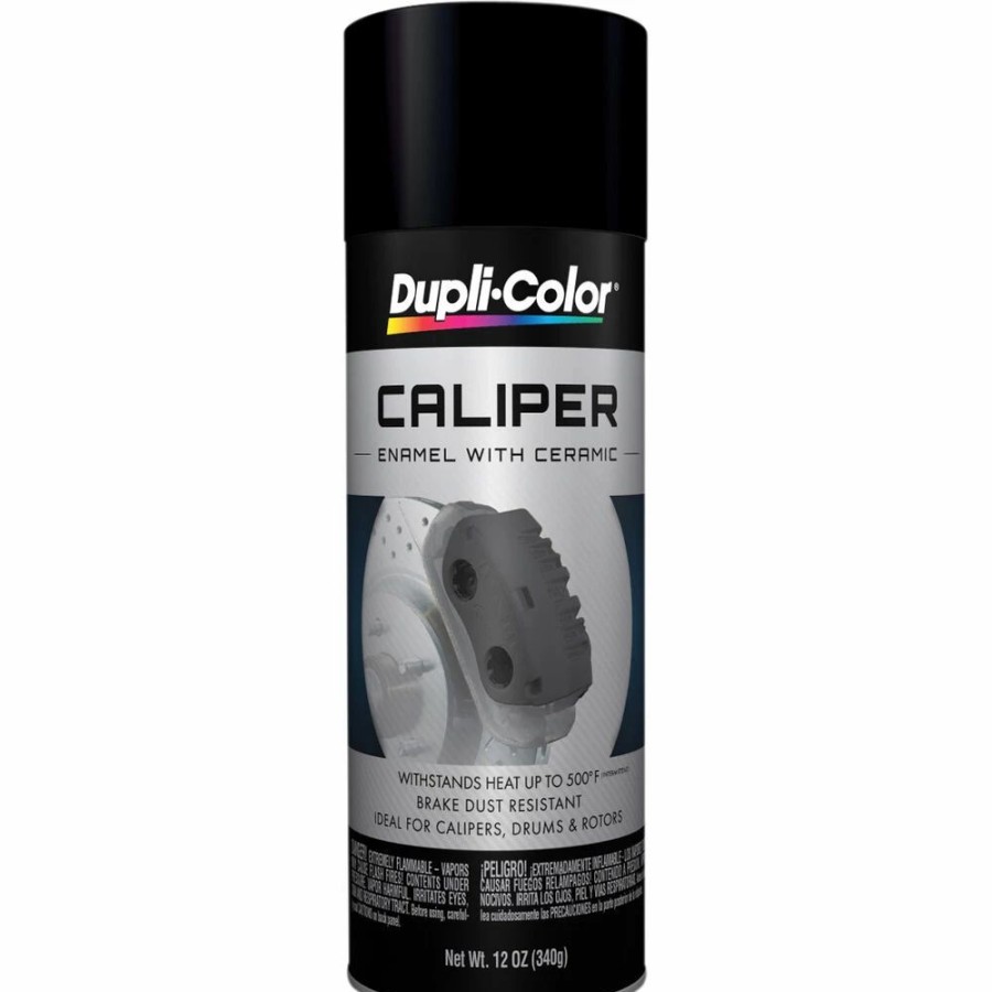 Automotive & Specialty Paints * | Dupli-Color Duplicolor Aerosol Paint Caliper Paint, Satin Black 340G