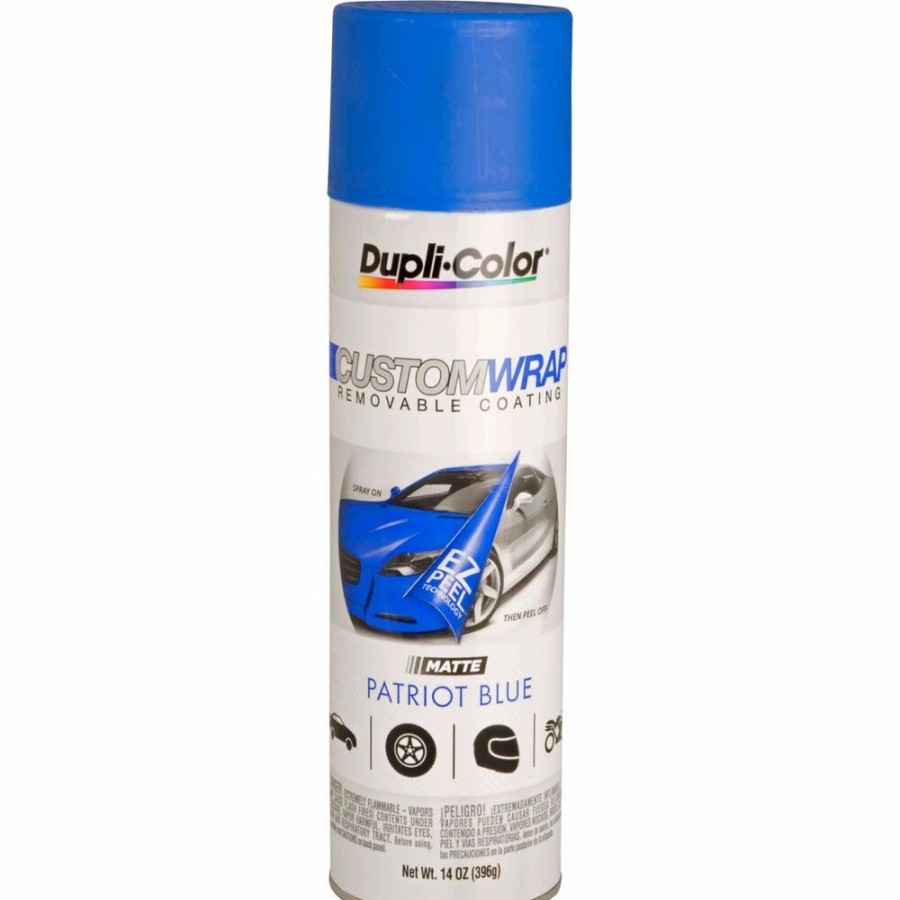 Automotive & Specialty Paints * | Dupli-Color Aerosol Paint Custom Wrap Matte Patriot Blue 396G