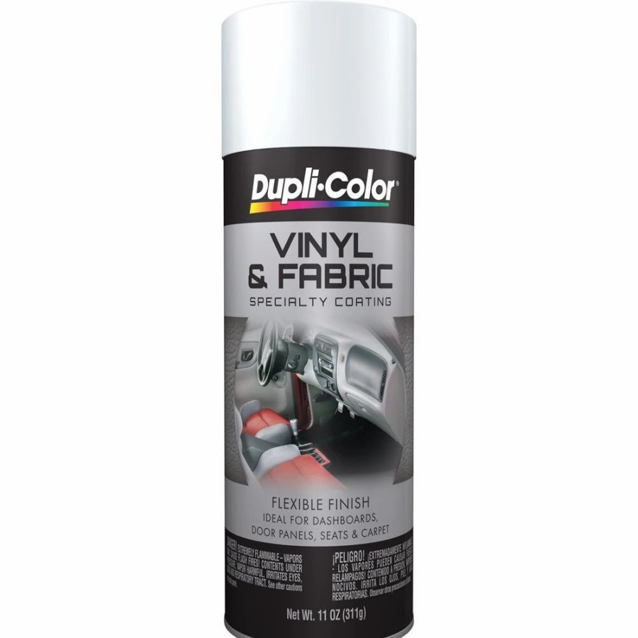 Automotive & Specialty Paints * | Dupli-Color Vinyl And Fabric Paint Aerosol Paint, White 311G