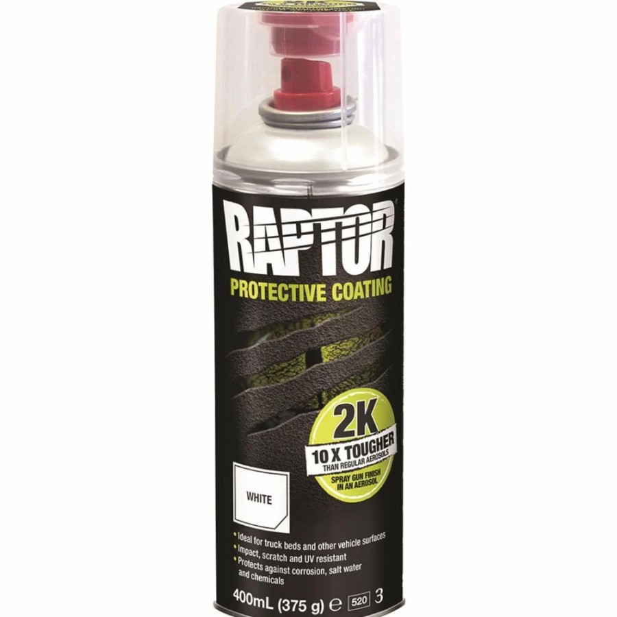 Automotive & Specialty Paints * | Raptor 2K Protective Coating White 400Ml