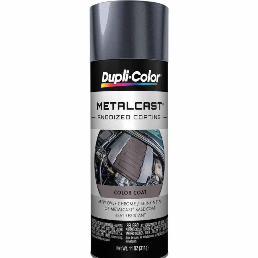 Automotive & Specialty Paints * | Dupli-Color Metalcast Aerosol Paint Enamel Smoke Grey Anodised 311G