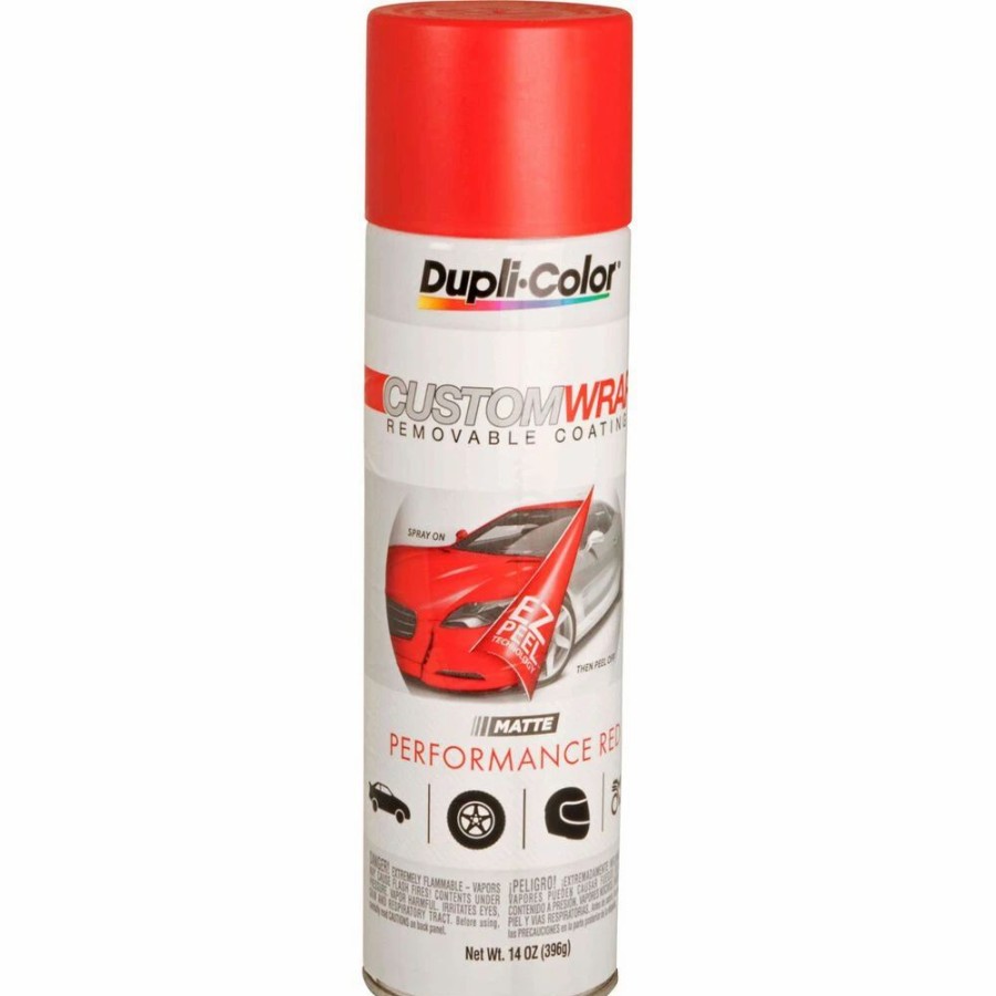 Automotive & Specialty Paints * | Dupli-Color Aerosol Paint Custom Wrap Matte Performance Red 396G