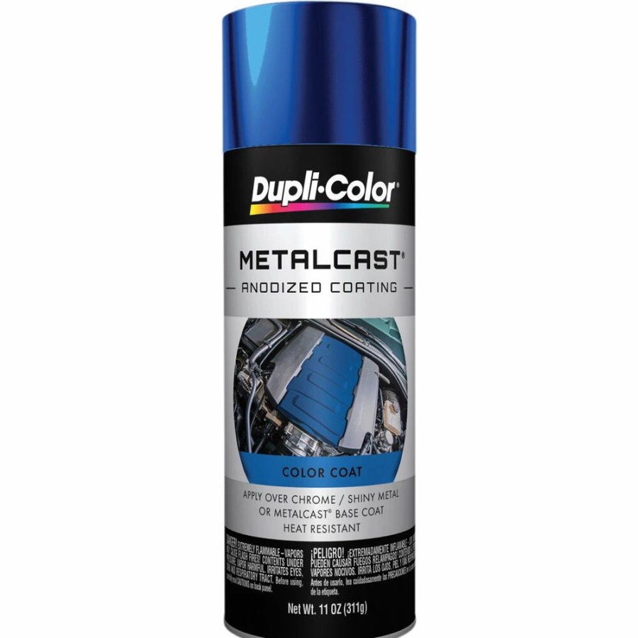 Automotive & Specialty Paints * | Dupli-Color Metalcast Aerosol Paint Enamel Blue Anodised 311G