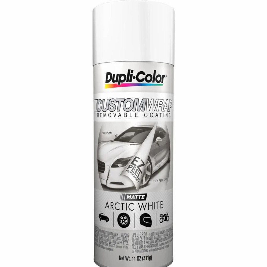 Automotive & Specialty Paints * | Dupli-Color Aerosol Paint Custom Wrap Matte Arctic White 311G