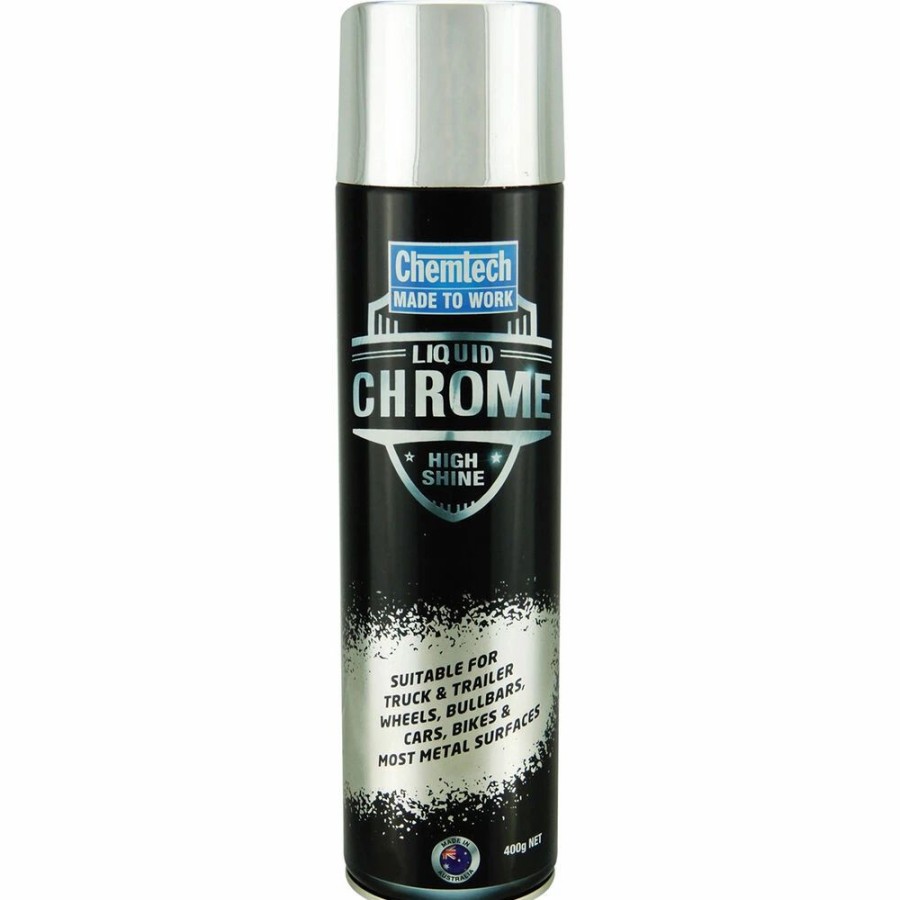 Automotive & Specialty Paints * | Chemtech Liquid Chrome High Shine Paint 400G