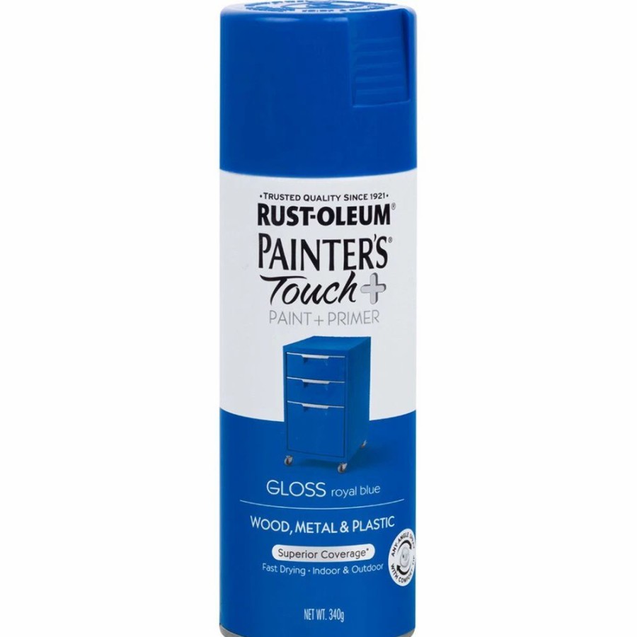 Automotive & Specialty Paints * | Rust-Oleum Rustoleum Aerosol Paint Painters Touch Plus, Royal Blue