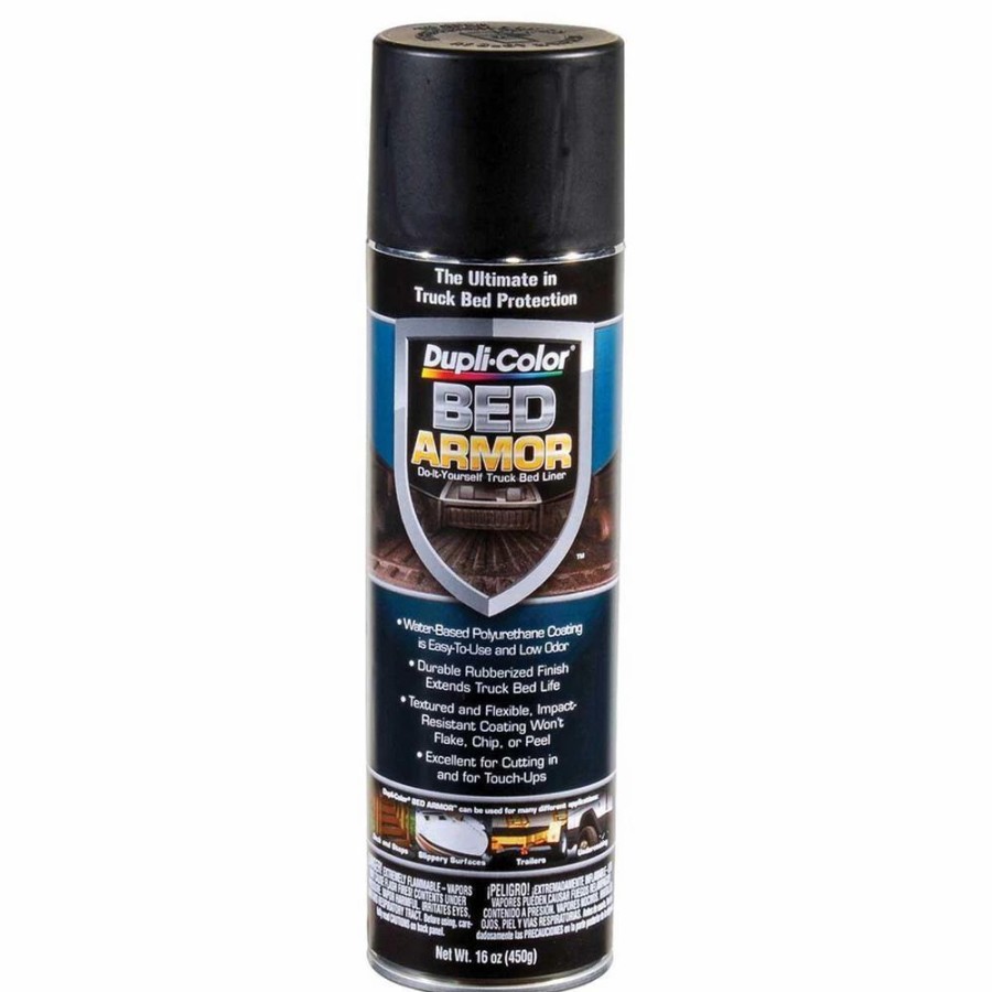 Automotive & Specialty Paints * | Dupli-Color Duplicolor Aerosol Paint Bed Armor, Black 450G