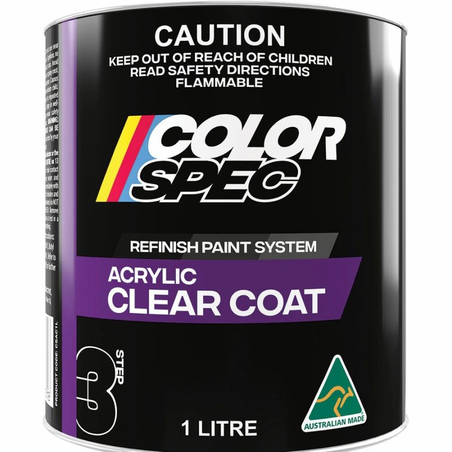 Automotive & Specialty Paints * | Colorspec Paint Acrylic, Clear Coat 1 Litre