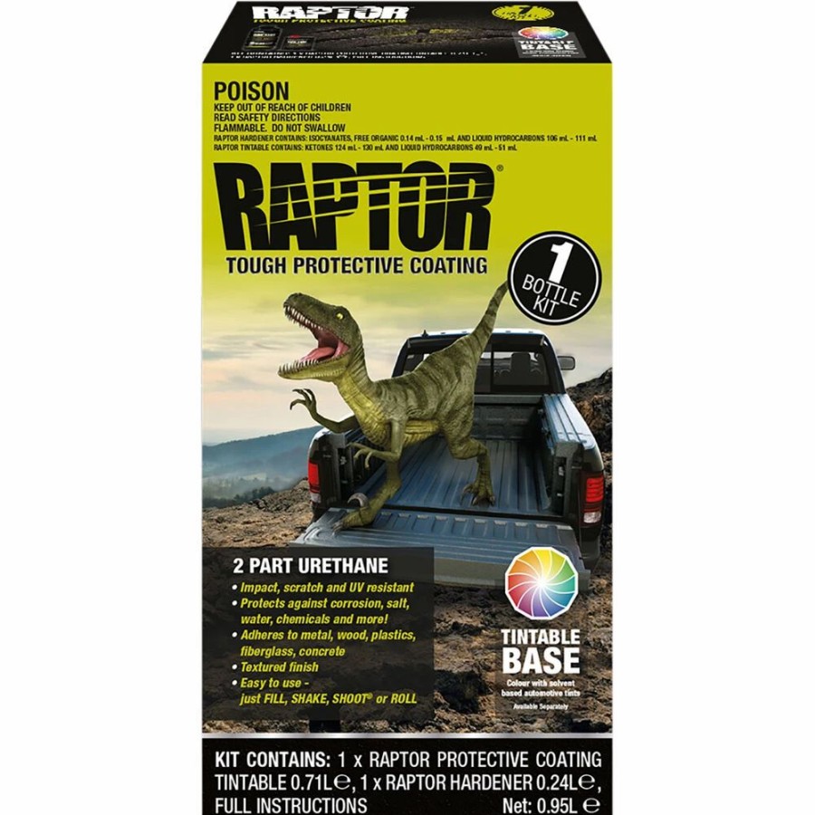 Automotive & Specialty Paints * | Raptor 2K Bedliner 1 Litre Tintable Kit