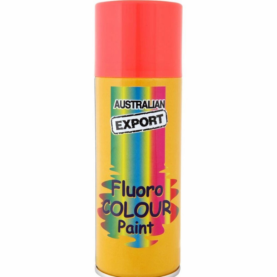 Automotive & Specialty Paints * | Export Enamel Aerosol Paint Fluro Blaze Orange 125G