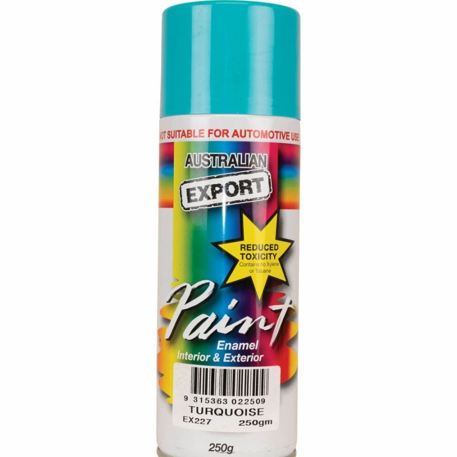 Automotive & Specialty Paints * | Export Aerosol Paint Enamel, Turquoise 250G