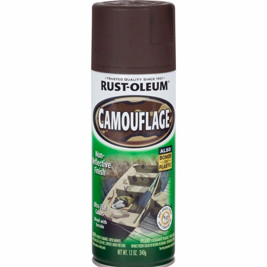 Automotive & Specialty Paints * | Rust-Oleum Aerosol Paint Camo, Earth Brown 340G