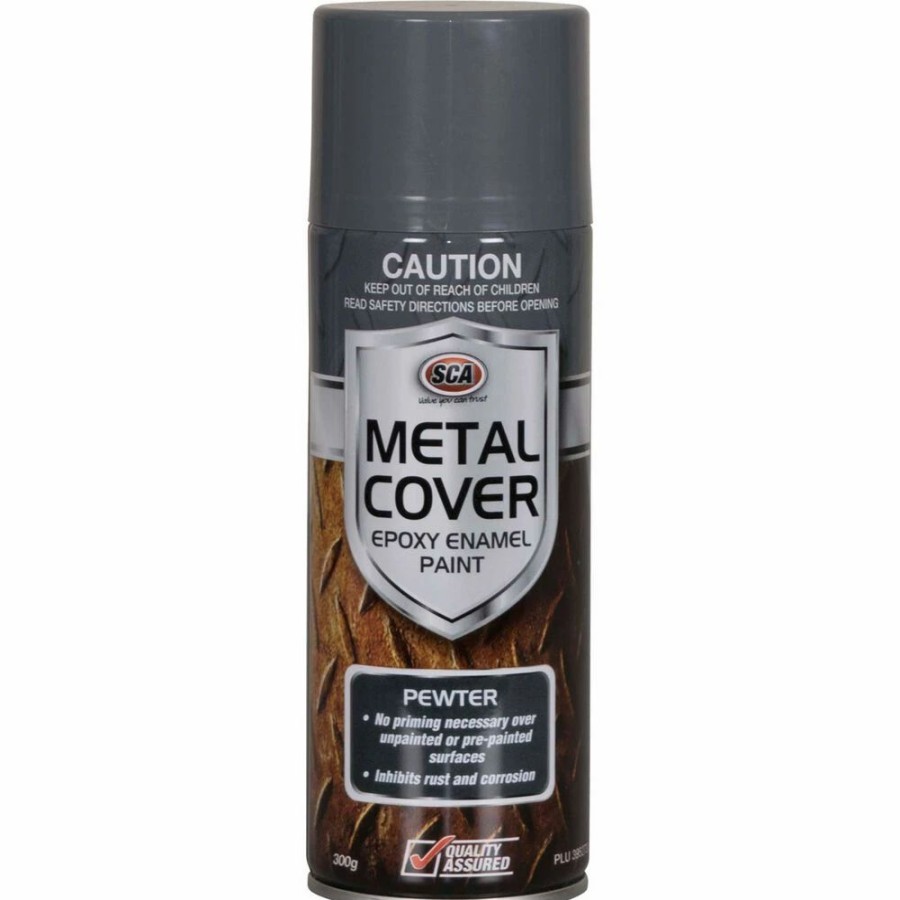 Automotive & Specialty Paints * | Sca Metal Cover Enamel Rust Paint Pewter 300G