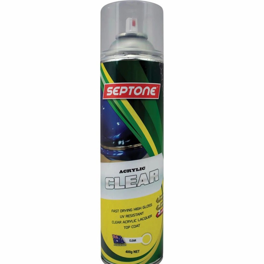 Automotive & Specialty Paints * | Septone Acrylic Paint Clear Topcoat 400G