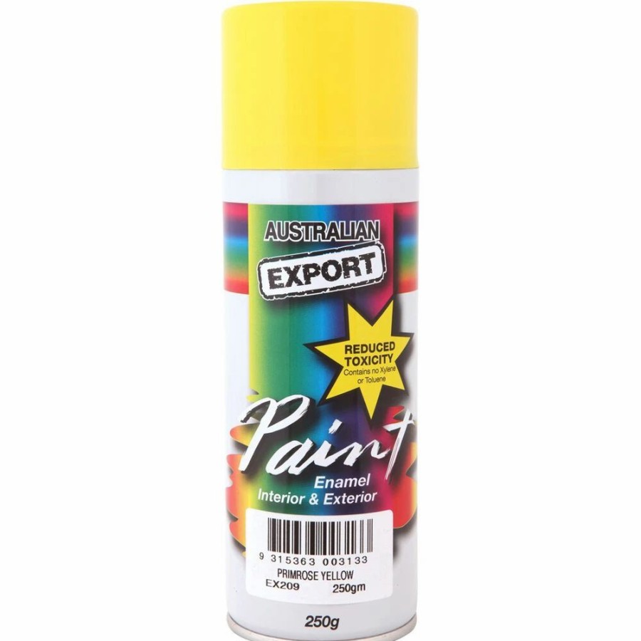 Automotive & Specialty Paints * | Export Aerosol Paint Enamel, Primrose Yellow 250G