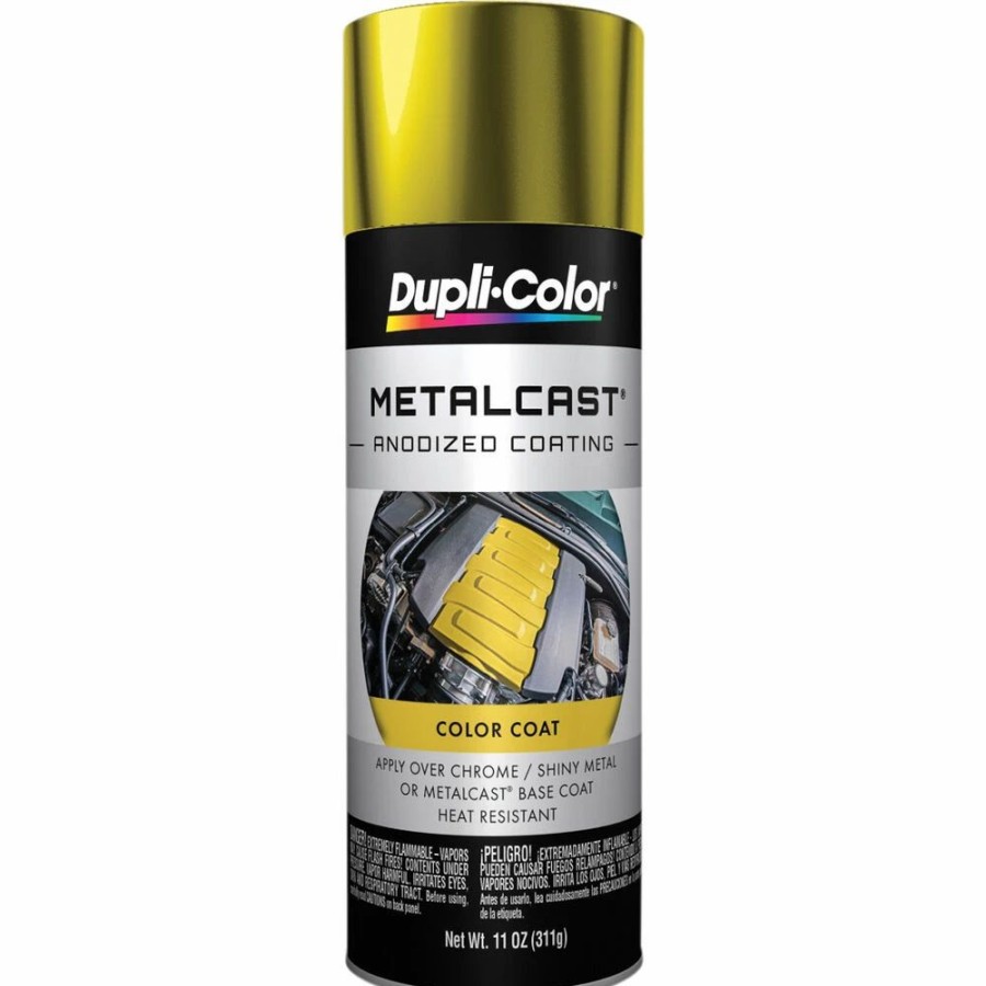 Automotive & Specialty Paints * | Dupli-Color Metalcast Aerosol Paint Enamel Yellow Anodised 311G