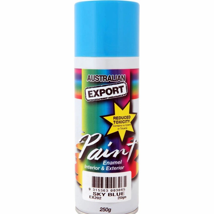 Automotive & Specialty Paints * | Export Aerosol Paint Enamel, Sky Blue 250G