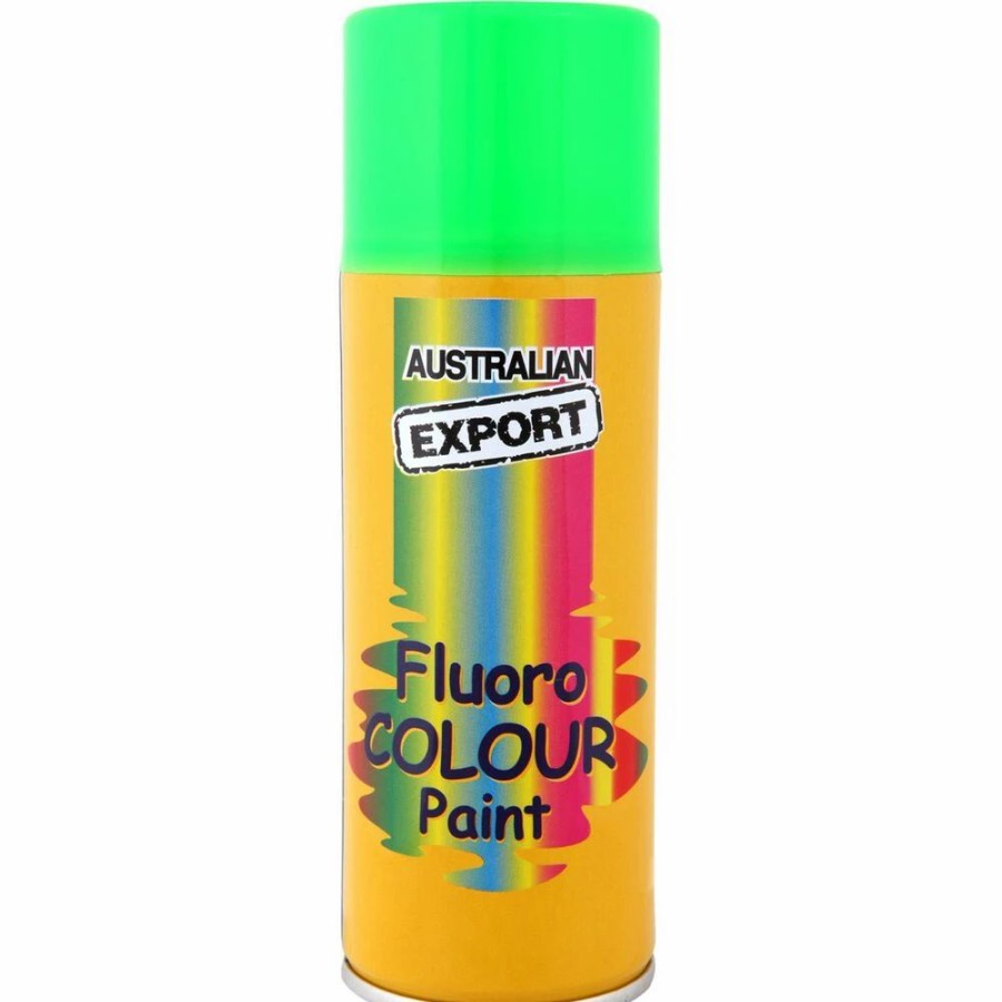 Automotive & Specialty Paints * | Export Enamel Aerosol Paint, Fluro Signal Green 125G