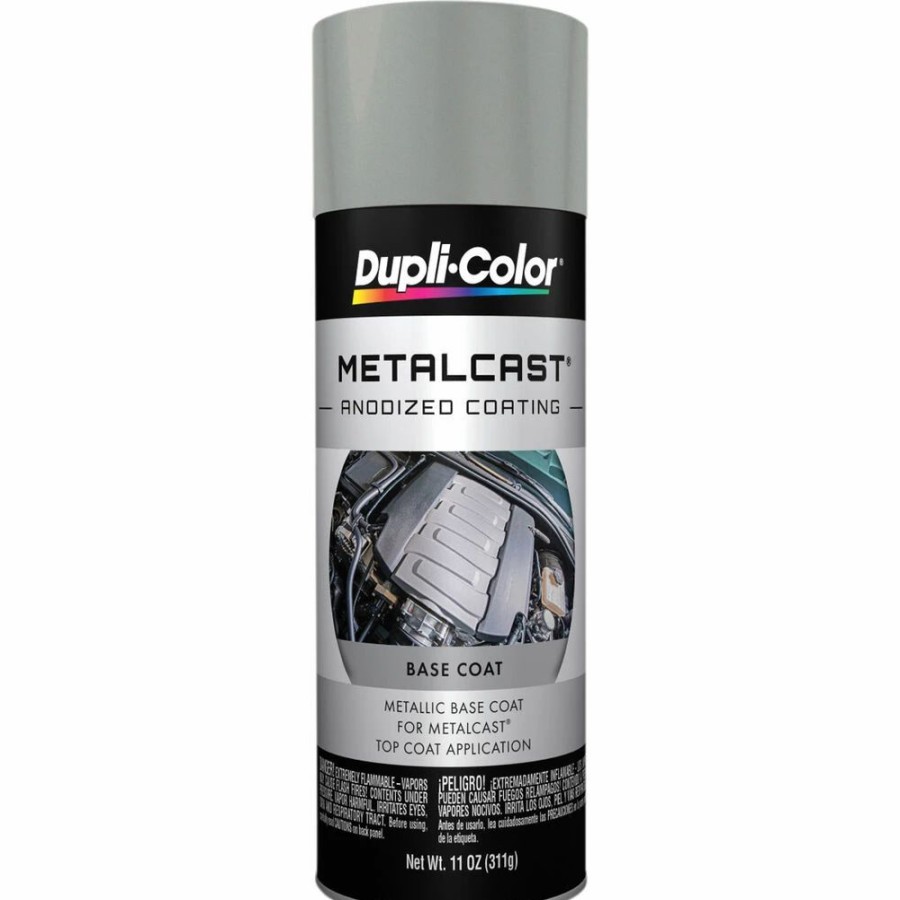 Automotive & Specialty Paints * | Dupli-Color Metalcast Aerosol Paint Enamel, Grey Metallic Ground Coat 311G