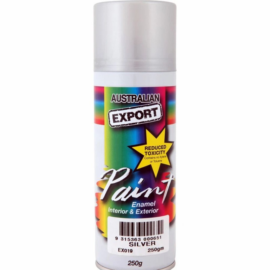 Automotive & Specialty Paints * | Export Aerosol Paint Enamel, Silver 250G