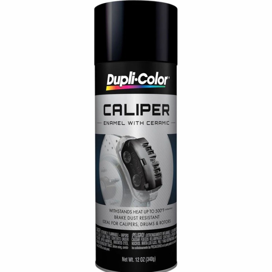 Automotive & Specialty Paints * | Dupli-Color Duplicolor Aerosol Paint Caliper Paint, Gloss Black 340G