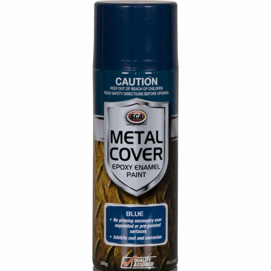 Automotive & Specialty Paints * | Sca Metal Cover Enamel Rust Paint Blue 300G