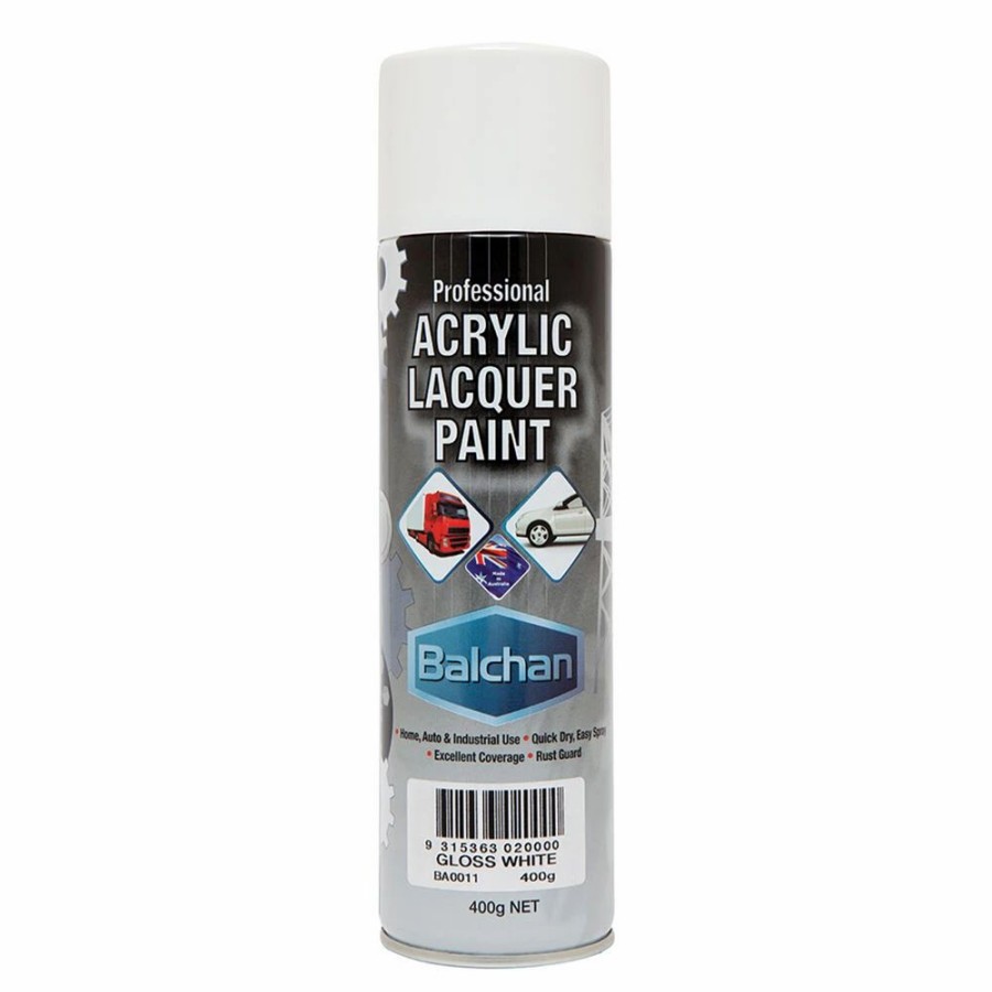 Automotive & Specialty Paints * | Balchan Acrylic Paint Gloss White 400G