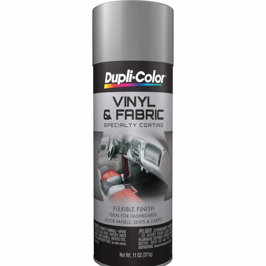 Automotive & Specialty Paints * | Dupli-Color Vinyl And Fabric Paint Aerosol Paint, Mid Grey 311G