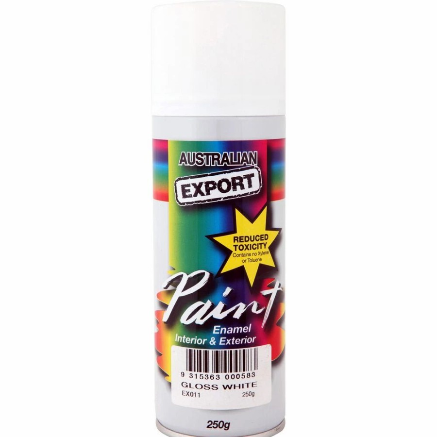 Automotive & Specialty Paints * | Export Aerosol Paint Enamel, Gloss White 250G